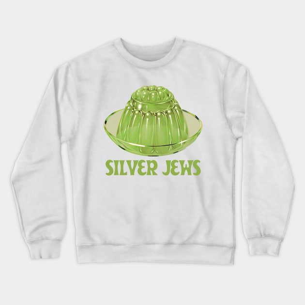 Silver Jews  -- Original Fan Artwork Design Crewneck Sweatshirt by unknown_pleasures